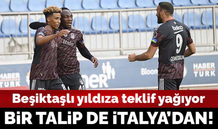 Beşiktaşlı futbolcu Gedson Fernandes'e bir talip de İtalya'dan
