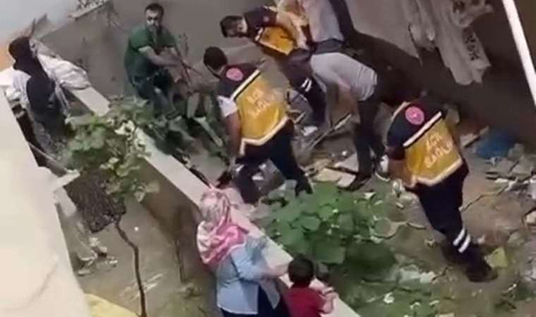 Hırsızlık için 5 katlı binanın çatısına çıktı: Metrelerce yüksekten düştü