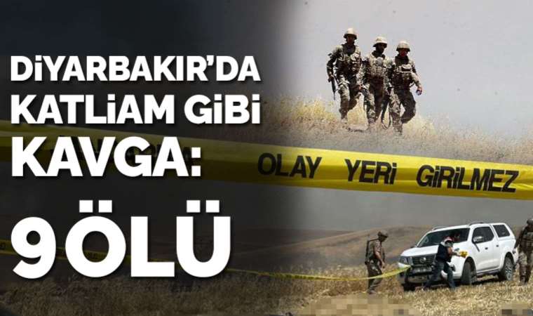 Son Dakika: Diyarbakır'da arazi anlaşmazlığı: 9 ölü