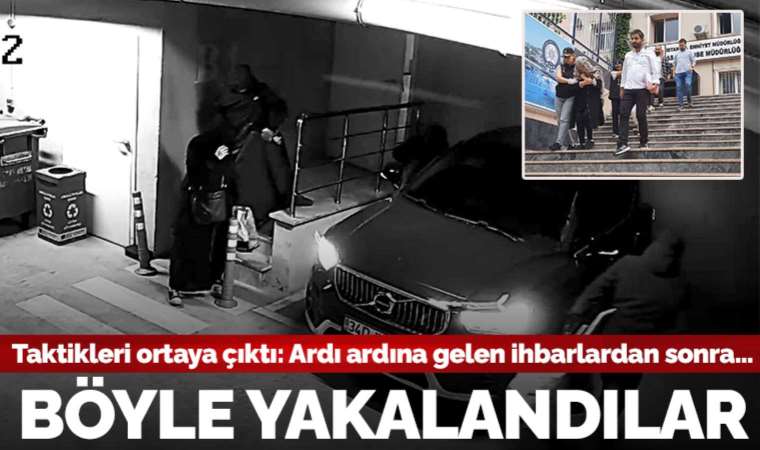 Peruk ve gözlükle kendilerini kamufle ediyorlardı: Hırsızlar yakalandı