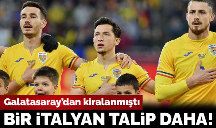 Galatasaraylı futbolcu Olimpiu Morutan'a bir İtalyan talip daha!