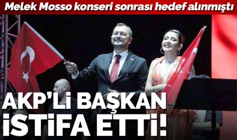 Melek Mosso konseriyle gündeme gelmişti: AKP'li Süleymanpaşa Belediye Başkanı Cüneyt Yüksel istifa etti