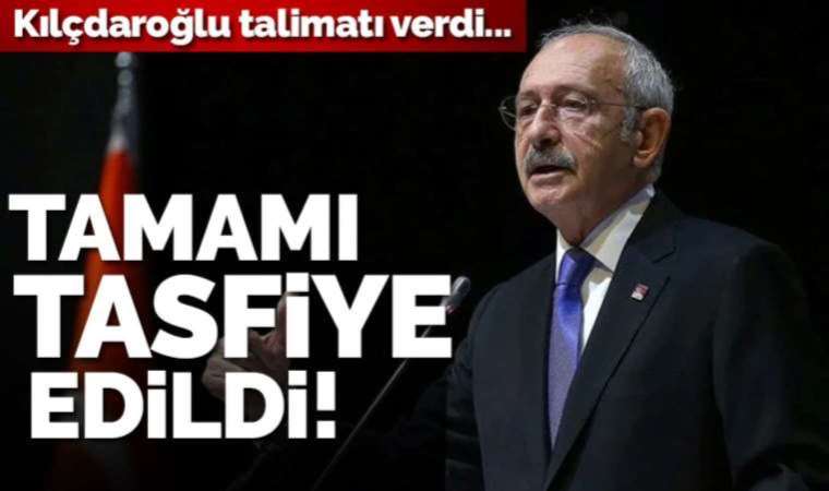 Son dakika... CHP lideri Kılıçdaroğlu, tüm danışmanlarının görevine son verdi