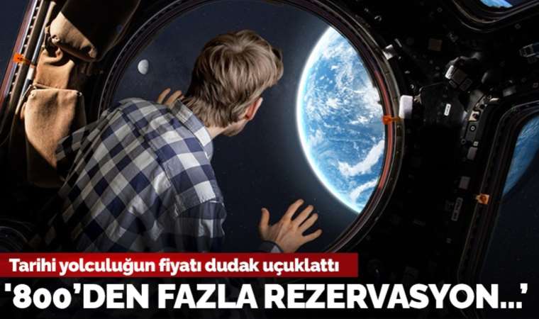 Dünya'dan uzaya 'ilk ticari seyahat' bu ayın sonunda yapılacak