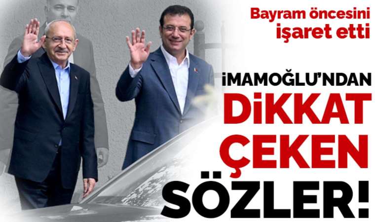 İmamoğlu'ndan Ahlatlıbel zirvesine ilişkin değerlendirme: CHP değişim ve dönüşüme liderlik etmeli