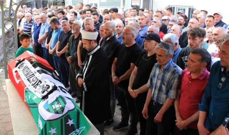 Eski milli futbolcu Yalçın Kıldıran, son yolculuğuna uğurlandı