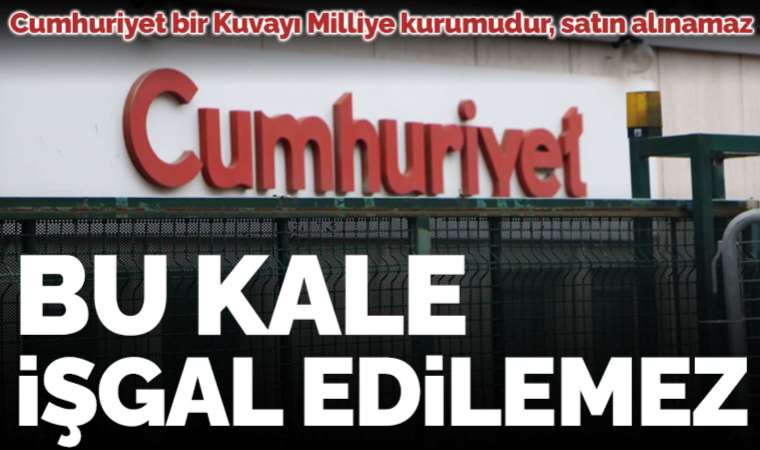 Cumhuriyet bir Kuvayı Milliye kuruluşudur
