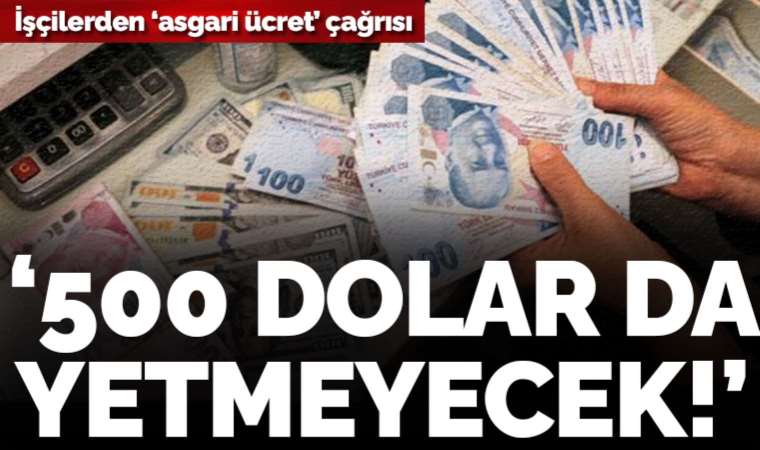 Tez-Koop-İş Sendikası Genel Başkanı Haydar Özdemiroğlu: 500 dolar da yetmez