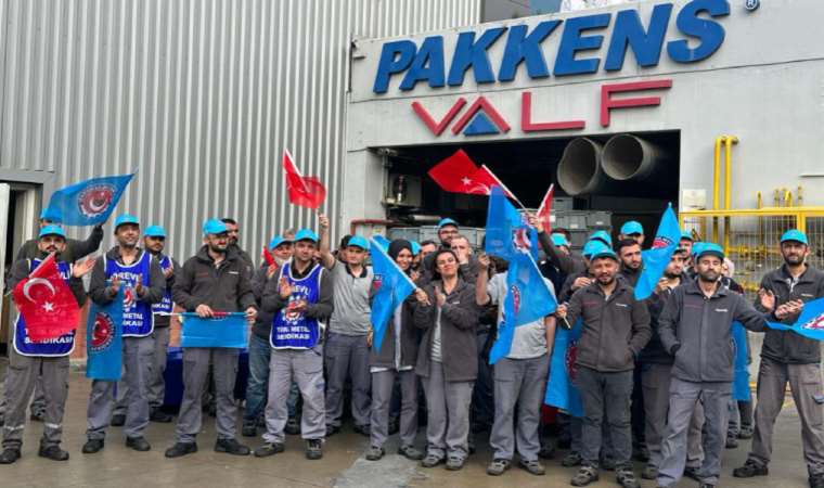 Bursa'da metal işçileri üretim durdurdu!