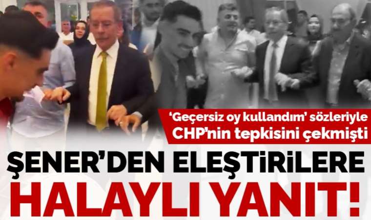 Abdüllatif Şener'den eleştirilere yanıt: Halay çektiği videoyu paylaştı