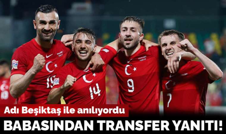 Adı Beşiktaş ile anılıyordu... Halil Dervişoğlu'nun babasından transfer yanıtı!