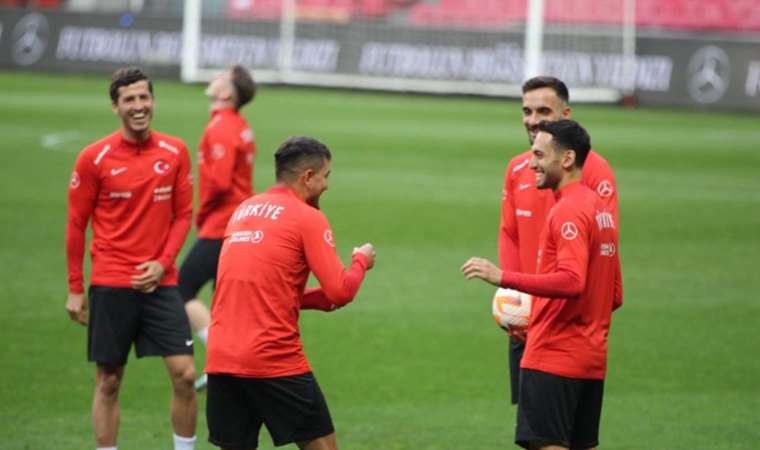 A Milli Futbol Takımı, Galler maçına hazır