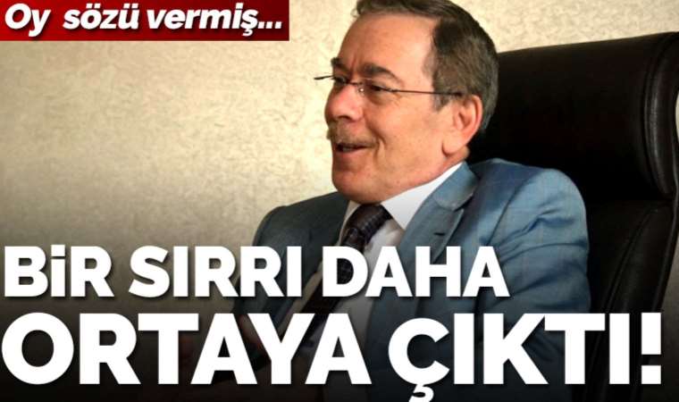 Abdüllatif Şener'in bir 'sırrı' daha ortaya çıktı