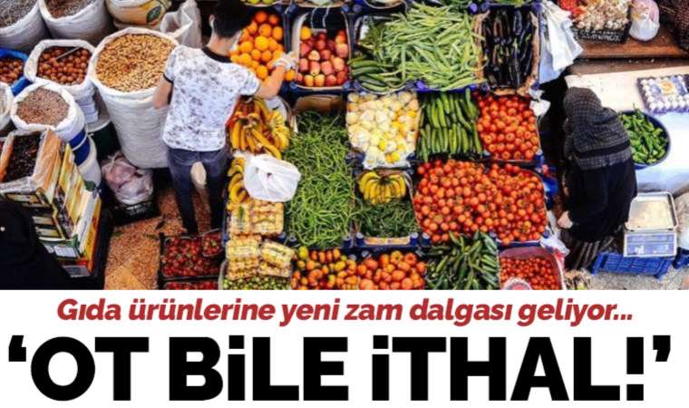 Gıda ürünlerine yeni zam dalgası geliyor