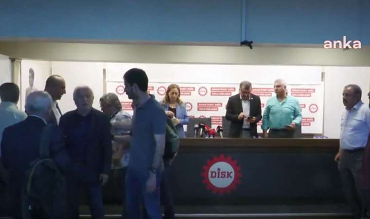 DİSK yöneticisinden gazeteciye çirkin sözler: Gelme lan bir daha!