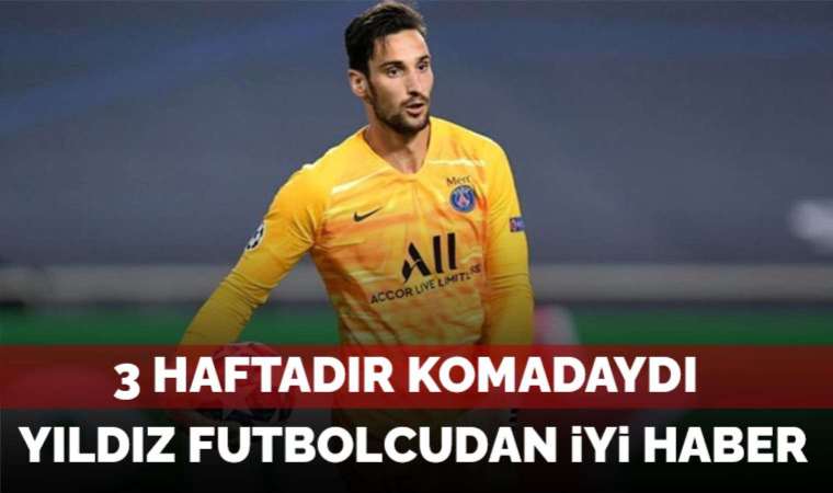 PSG kalecisi Sergio Rico'dan iyi haber!