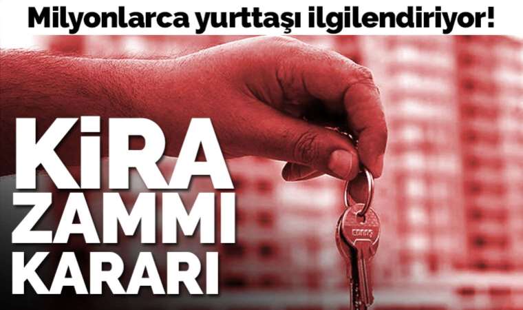 Son Dakika... Yüzde 25 sınırı uygulanacak mı? Adalet Bakanı Tunç'tan kira zammı açıklaması