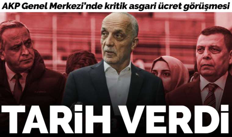 Son dakika... Türk-İş Genel Başkanı Atalay'dan 'asgari ücret' açıklaması: Perşembe gününe kadar rakam belli olur