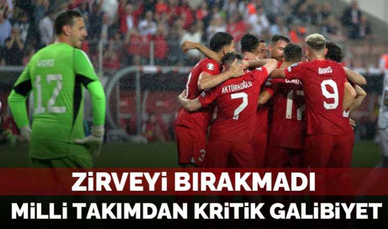 A Milli Takım'dan kritik galibiyet! Türkiye 2 - 0 Galler