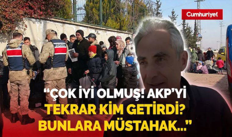 Sığınmacılara her yıl cebimizden 500 dolar ödüyoruz: Yurttaş AKP'lilere isyan etti! 