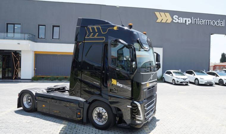 Yüzde yüz elektrikli TIR türkiye yollarında