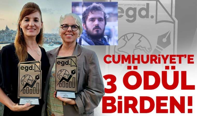 EGD'den Cumhuriyet'e üç ödül