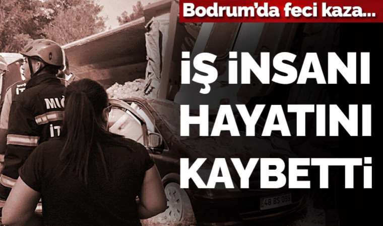 Hafriyat kamyonunun üzerine devrildiği VIP minibüsteki iş insanı hayatını kaybetti