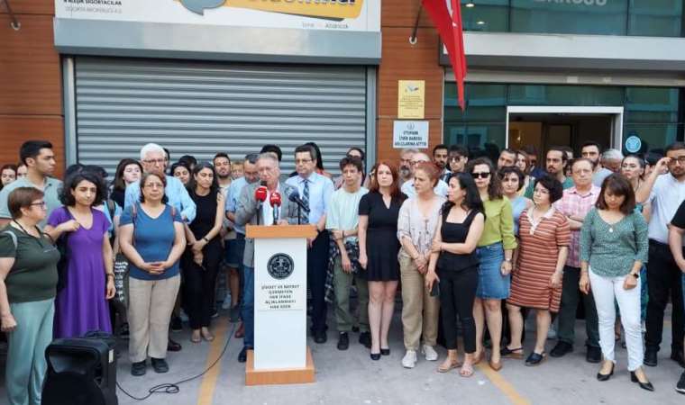 "Burası insan haklarının başkenti İzmir!"