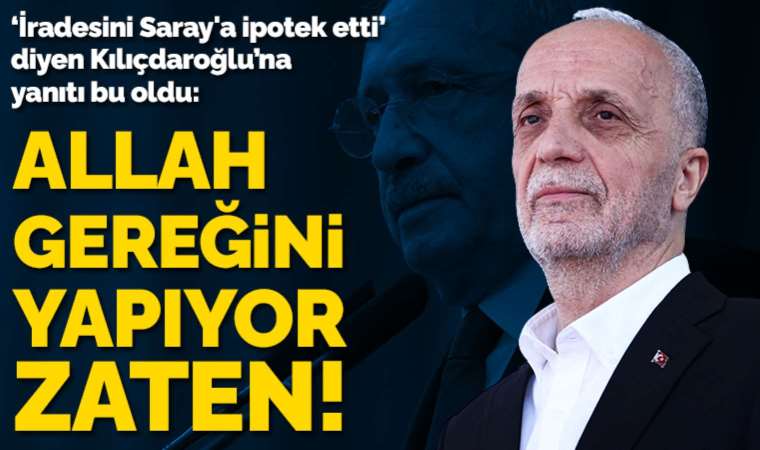 Türk-İş Başkanı Ergün Atalay'dan Kılıçdaroğlu'nun 'asgari ücret' eleştirilerine yanıt