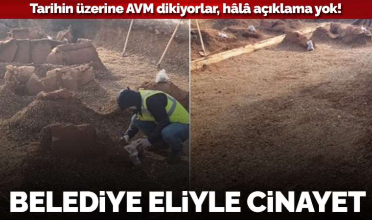 Antalya'da AVM inşaatında antik kalıntılar bulundu: Hâlâ açıklama yapılmadı