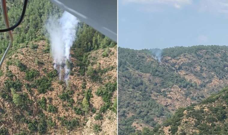 Marmaris’te orman yangını! (21 Haziran 2023)