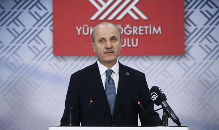 YÖK Başkanı Özvar'dan 'üniversite sınavının kaldırılması'yla ilgili açıklama