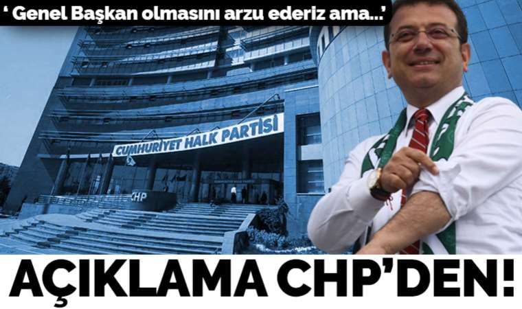 CHP’li Kuşoğlu'ndan İmamoğlu açıklaması: Genel Başkan olmasını arzu ederiz ama...