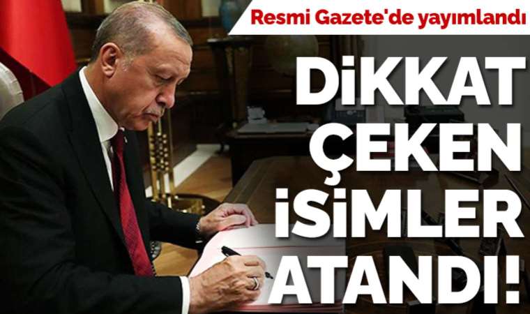 Resmi Gazete'de yayımlandı: 17 bakanlıkta 68 Bakan Yardımcısı belli oldu