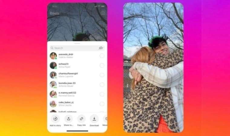 Instagram'daki Reels videolarına indirme seçeneği ekleniyor