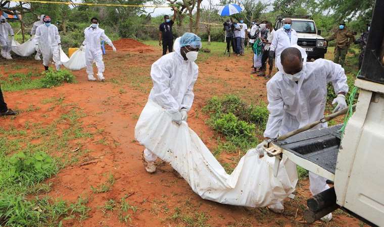 Kenyalı 'açlık tarikatı' şüphelisi gözaltı sırasında açlık grevindeyken öldü