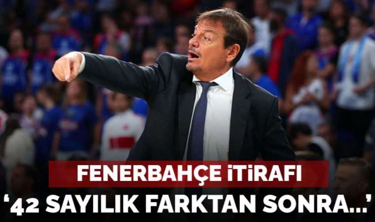 Ergin Ataman'dan Fenerbahçe itirafı!