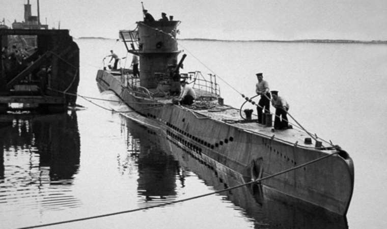 Bulunan denizaltının 'Nazi' taşıdığı iddiası