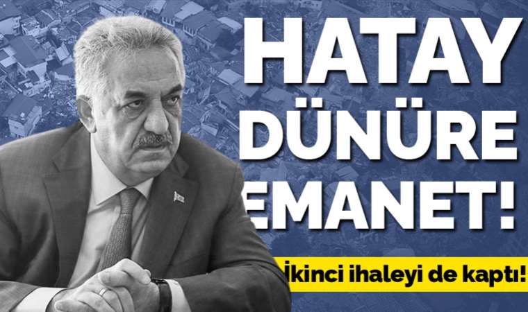 AKP'li Hayati Yazıcı'nın dünürü deprem bölgesinden yine ihale aldı
