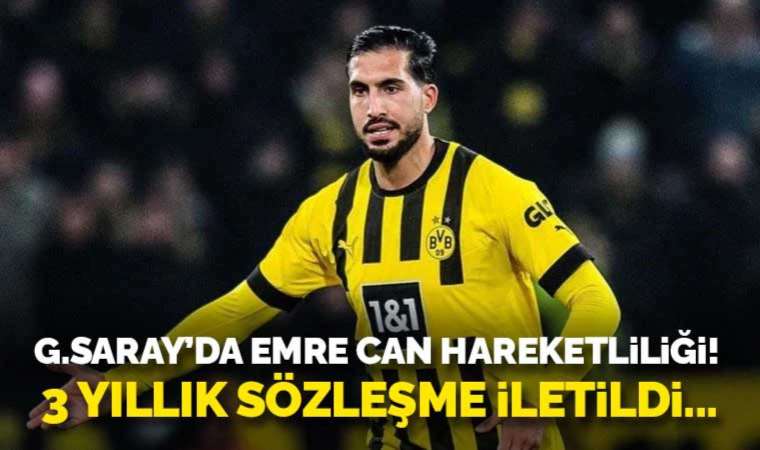 Galatasaray, Emre Can için harekete geçti! 3 yıllık imza...