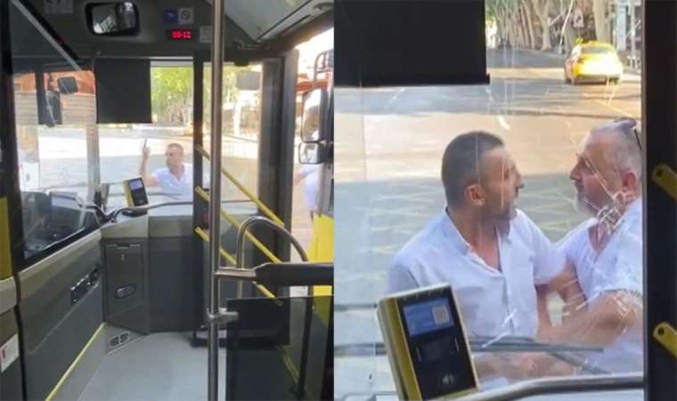 Fatih'te korku dolu anlar: İETT şoförüne baltalı saldırı