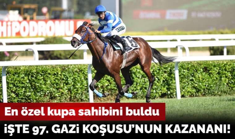 Son Dakika: 97. Gazi Koşusu'nda zafer Urfa Aslanı'nın oldu