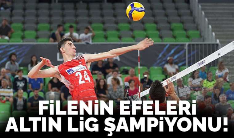 Son Dakika: Filenin Sultanları CEV Avrupa Altın Ligi'nde şampiyon oldu