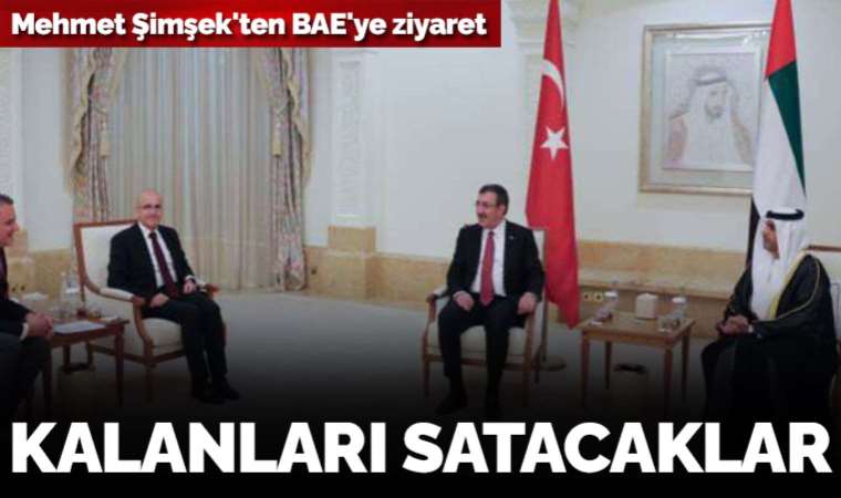 Mehmet Şimşek'ten BAE'ye ziyaret: 100 milyar dolar hayali