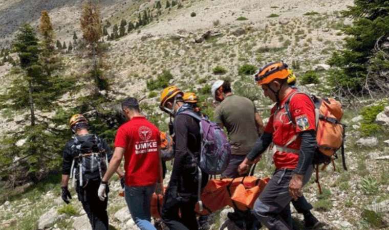 Tırmanış faciayla bitti: Düşen dağcı yaşamını yitirdi