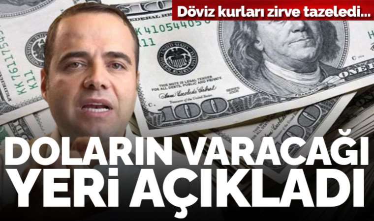 Döviz kurları zirve tazeledi... Özgür Demirtaş doların varacağı yeri açıkladı