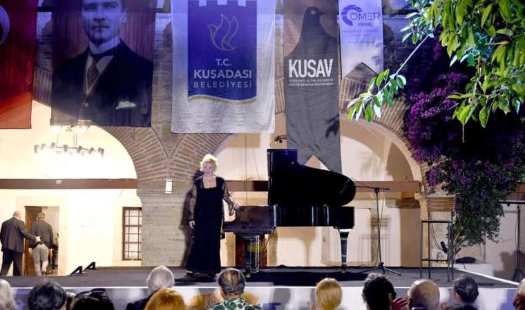 600 yıllık Kervansaray’da piyano resitali