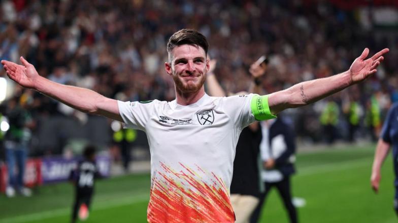 Arsenal, West Ham United'ın kaptanı Declan Rice'ı transfer etti: Bonservis ücreti 105 milyon sterlin