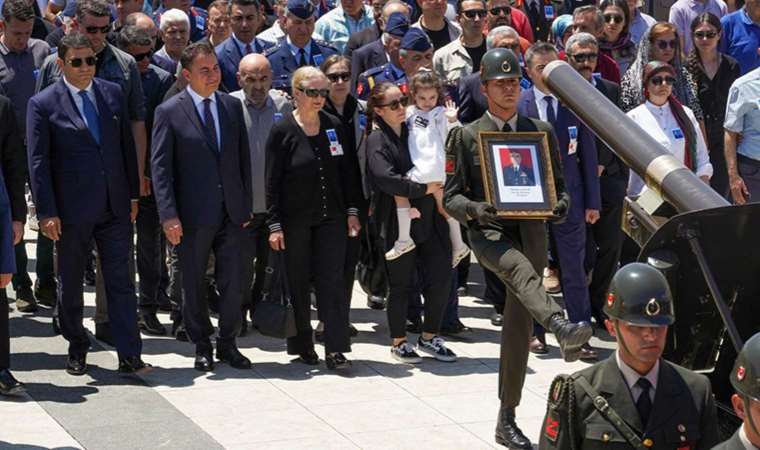 Emekli Korgeneral Mehmet Şanver törenle son yolculuğuna uğurlandı