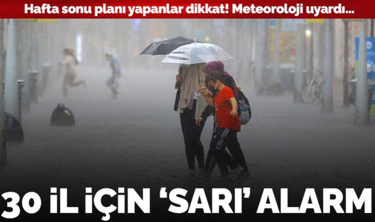 3 Haziran 2023 hava durumu raporu... Meteoroloji açıkladı: Bugün hava nasıl olacak?